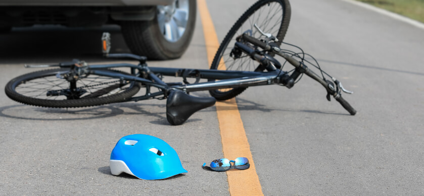 Accident requiring immediate assistance from a Longmont bicycle accident lawyer.