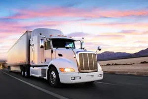 Commercial truck on an interstate in Colorado related to hours of service rules and fatigued driving in semi-truck crashes